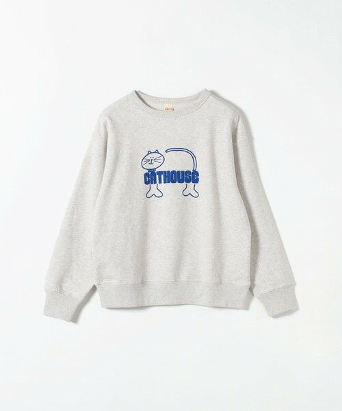SHIPS / シップス スウェット | 【SHIPS any別注】THE KNiTS:〈洗濯機可能〉ロゴ プリント スウェット 26AW | 詳細11