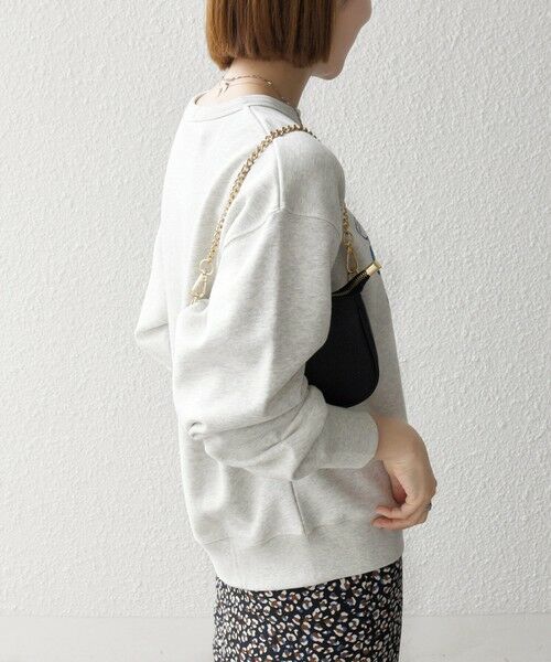 SHIPS / シップス スウェット | 《予約》【SHIPS any別注】THE KNiTS:〈洗濯機可能〉ロゴ プリント スウェット 26AW | 詳細6