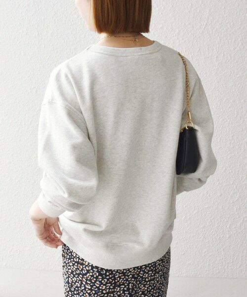 SHIPS / シップス スウェット | 《予約》【SHIPS any別注】THE KNiTS:〈洗濯機可能〉ロゴ プリント スウェット 26AW | 詳細7