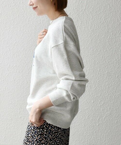 SHIPS / シップス スウェット | 《予約》【SHIPS any別注】THE KNiTS:〈洗濯機可能〉ロゴ プリント スウェット 26AW | 詳細8