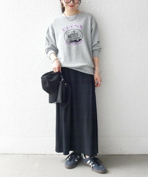 SHIPS / シップス スウェット | 《予約》【SHIPS any別注】THE KNiTS:〈洗濯機可能〉ロゴ プリント スウェット 26AW | 詳細11