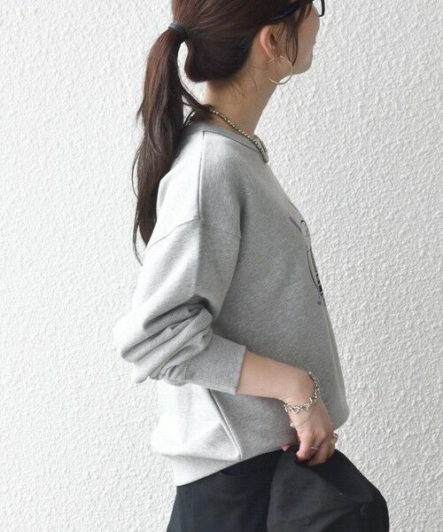 SHIPS / シップス スウェット | 《予約》【SHIPS any別注】THE KNiTS:〈洗濯機可能〉ロゴ プリント スウェット 26AW | 詳細16
