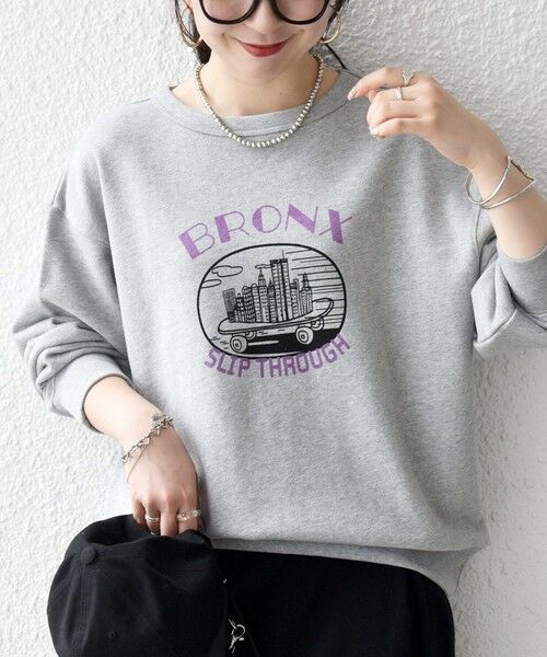 SHIPS / シップス スウェット | 《予約》【SHIPS any別注】THE KNiTS:〈洗濯機可能〉ロゴ プリント スウェット 26AW | 詳細19