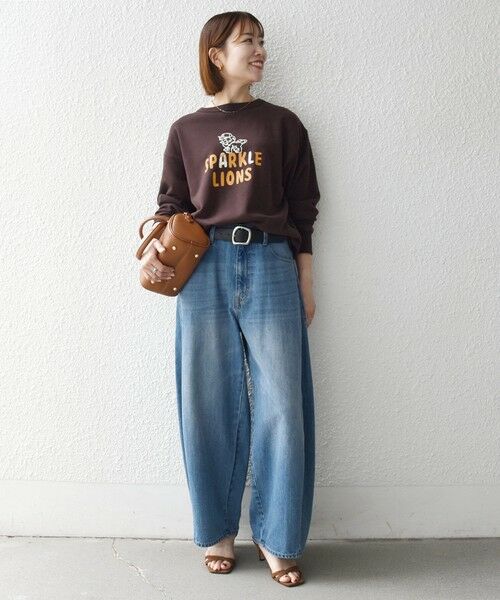 SHIPS / シップス スウェット | 《予約》【SHIPS any別注】THE KNiTS:〈洗濯機可能〉ロゴ プリント スウェット 26AW | 詳細20
