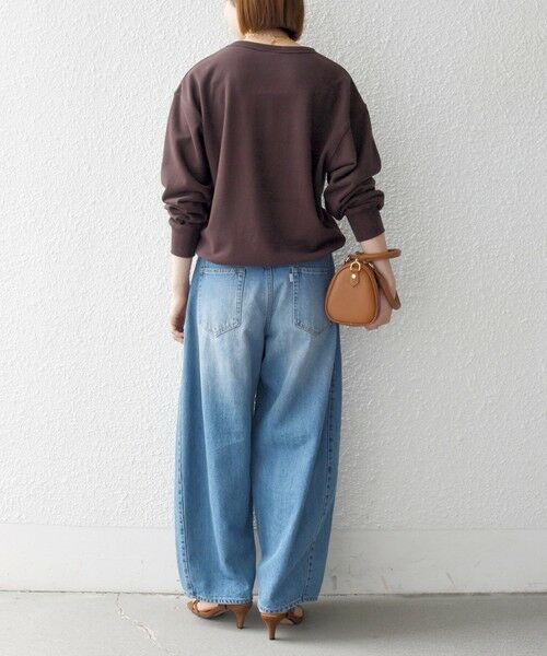 SHIPS / シップス スウェット | 《予約》【SHIPS any別注】THE KNiTS:〈洗濯機可能〉ロゴ プリント スウェット 26AW | 詳細21