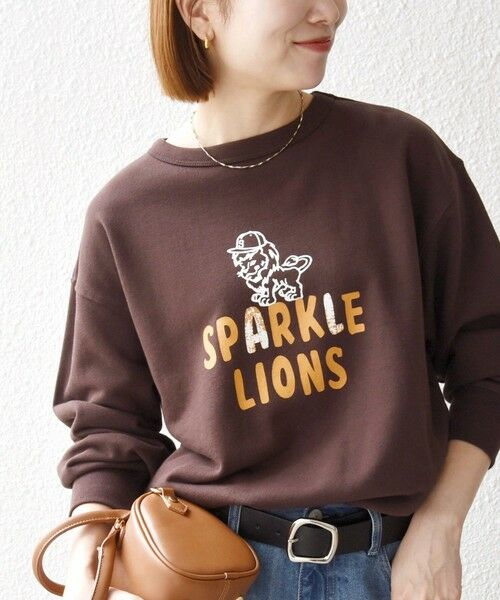 SHIPS / シップス スウェット | 《予約》【SHIPS any別注】THE KNiTS:〈洗濯機可能〉ロゴ プリント スウェット 26AW | 詳細28