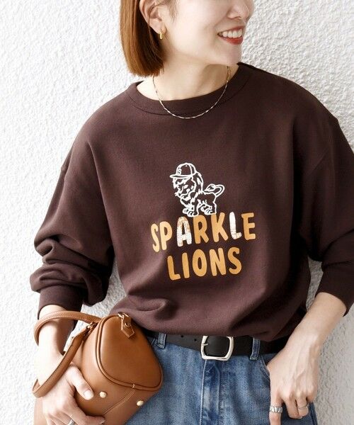 SHIPS / シップス スウェット | 《予約》【SHIPS any別注】THE KNiTS:〈洗濯機可能〉ロゴ プリント スウェット 26AW | 詳細29