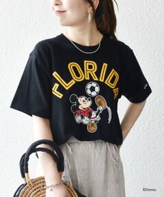 SHIPS / シップス Tシャツ | Champion:〈洗濯機可能〉ディズニー / グラフィック ロゴ ショート スリーブ TEE