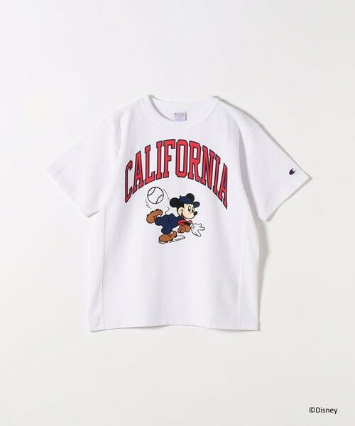 SHIPS / シップス Tシャツ | Champion:〈洗濯機可能〉ディズニー / グラフィック ロゴ ショート スリーブ TEE | 詳細8