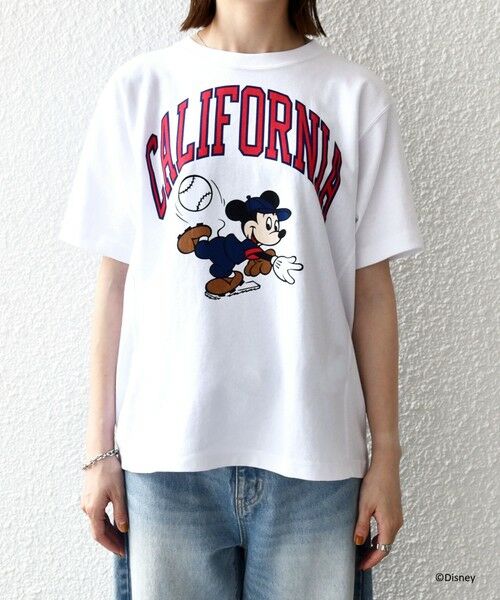 SHIPS / シップス Tシャツ | Champion:〈洗濯機可能〉ディズニー / グラフィック ロゴ ショート スリーブ TEE | 詳細10