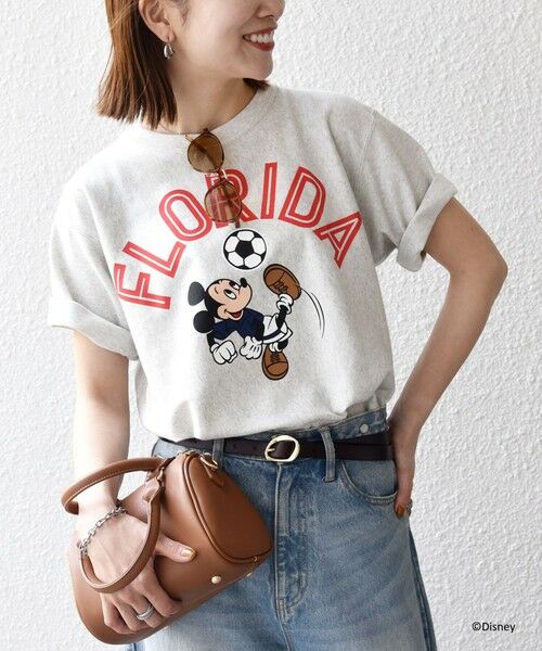 SHIPS / シップス Tシャツ | Champion:〈洗濯機可能〉ディズニー / グラフィック ロゴ ショート スリーブ TEE | 詳細16