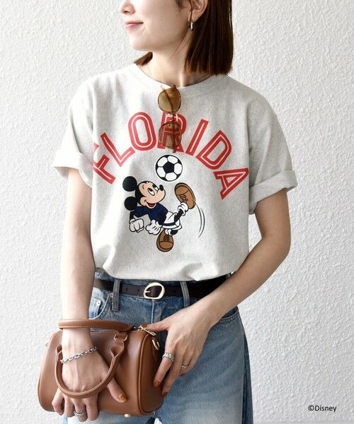 SHIPS / シップス Tシャツ | Champion:〈洗濯機可能〉ディズニー / グラフィック ロゴ ショート スリーブ TEE | 詳細19