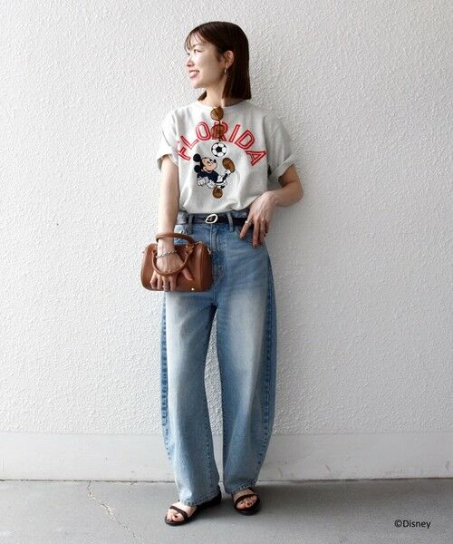SHIPS / シップス Tシャツ | Champion:〈洗濯機可能〉ディズニー / グラフィック ロゴ ショート スリーブ TEE | 詳細14