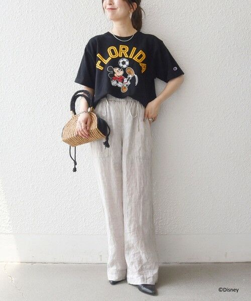 SHIPS / シップス Tシャツ | Champion:〈洗濯機可能〉ディズニー / グラフィック ロゴ ショート スリーブ TEE | 詳細27