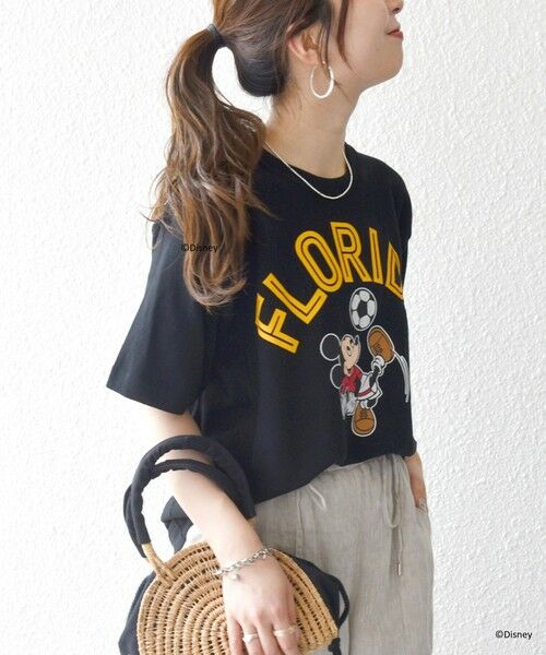 SHIPS / シップス Tシャツ | Champion:〈洗濯機可能〉ディズニー / グラフィック ロゴ ショート スリーブ TEE | 詳細30