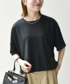 SHIPS / シップス Tシャツ | 《予約》SHIPS any:〈手洗い可能〉リバークロス ハーフ スリーブ ワイド TEE