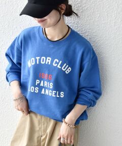SHIPS / シップス スウェット | 《予約》REGENCY WORKS:〈洗濯機可能〉プリント スウェット