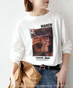 SHIPS / シップス Tシャツ | 《予約》GOOD ROCK SPEED:〈洗濯機可能〉LIFE PC フォト プリント シアー ロンTEE