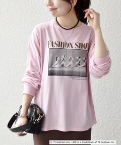 SHIPS / シップス Tシャツ | 《予約》GOOD ROCK SPEED:〈洗濯機可能〉LIFE PC フォト プリント シアー ロンTEE
