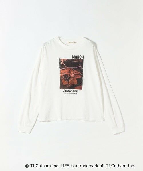 SHIPS / シップス Tシャツ | 《予約》GOOD ROCK SPEED:〈洗濯機可能〉LIFE PC フォト プリント シアー ロンTEE | 詳細11