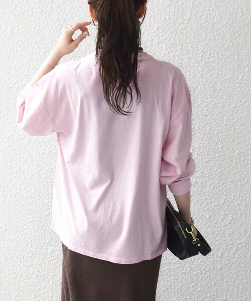 SHIPS / シップス Tシャツ | 《予約》GOOD ROCK SPEED:〈洗濯機可能〉LIFE PC フォト プリント シアー ロンTEE | 詳細18