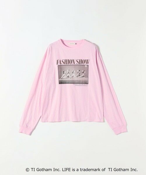 SHIPS / シップス Tシャツ | 《予約》GOOD ROCK SPEED:〈洗濯機可能〉LIFE PC フォト プリント シアー ロンTEE | 詳細22