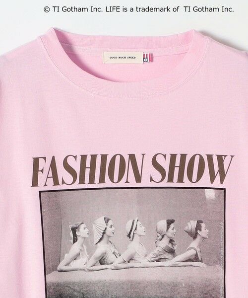 SHIPS / シップス Tシャツ | 《予約》GOOD ROCK SPEED:〈洗濯機可能〉LIFE PC フォト プリント シアー ロンTEE | 詳細23