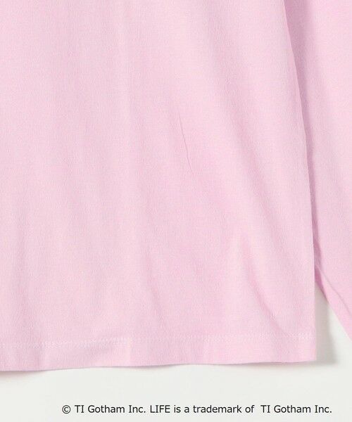 SHIPS / シップス Tシャツ | 《予約》GOOD ROCK SPEED:〈洗濯機可能〉LIFE PC フォト プリント シアー ロンTEE | 詳細24