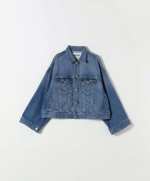 SHIPS / シップス Gジャン・デニムジャケット | Healthy DENIM:〈洗濯機可能〉デニム ジャケット（ブルー）