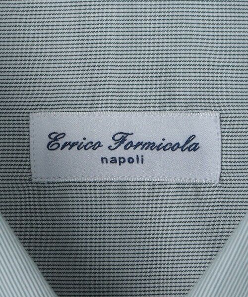 SHIPS / シップス シャツ・ブラウス | 【SHIPS別注】Errico Formicola: DALIO ヘアライン ストライプ シャツ | 詳細6