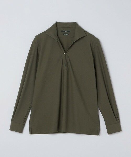 SHIPS / シップス シャツ・ブラウス | SHIPS:〈MADE IN JAPAN〉レノクロス ロングスリーブ カプリ シャツ(ライトオリーブ)