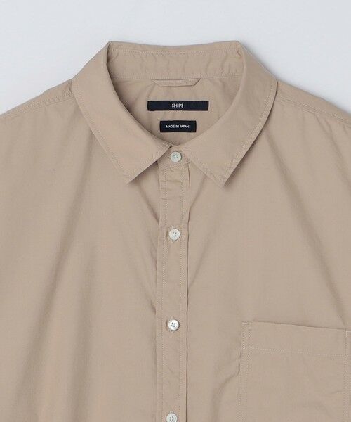 SHIPS / シップス シャツ・ブラウス | SHIPS:〈MADE IN JAPAN〉タイプライター ワッシャー レギュラーカラー シャツ | 詳細3
