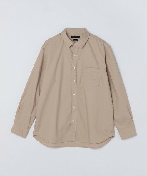 SHIPS / シップス シャツ・ブラウス | SHIPS:〈MADE IN JAPAN〉タイプライター ワッシャー レギュラーカラー シャツ(ベージュ)