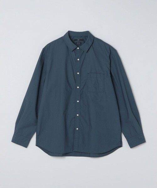 SHIPS / シップス シャツ・ブラウス | SHIPS:〈MADE IN JAPAN〉タイプライター ワッシャー レギュラーカラー シャツ(コバルトブルー)