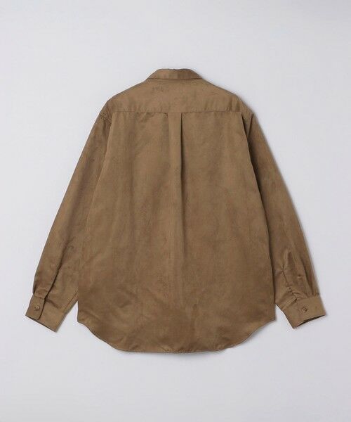 SHIPS / シップス シャツ・ブラウス | BENCH MARKING SHIRTS: ポリエステル フェイクスエード シャツ | 詳細3