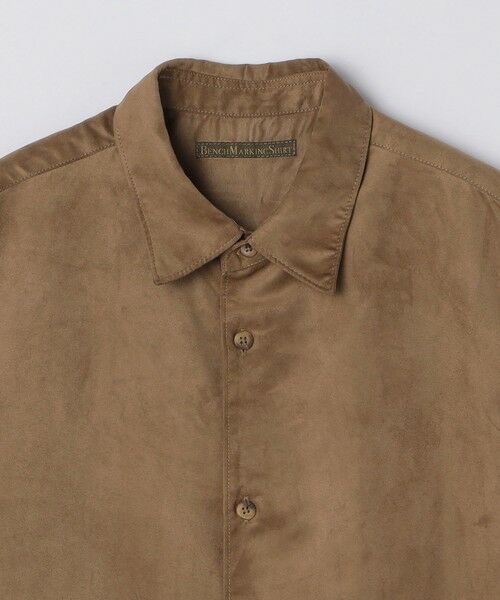 SHIPS / シップス シャツ・ブラウス | BENCH MARKING SHIRTS: ポリエステル フェイクスエード シャツ | 詳細4