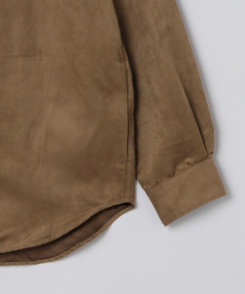 SHIPS / シップス シャツ・ブラウス | BENCH MARKING SHIRTS: ポリエステル フェイクスエード シャツ | 詳細5