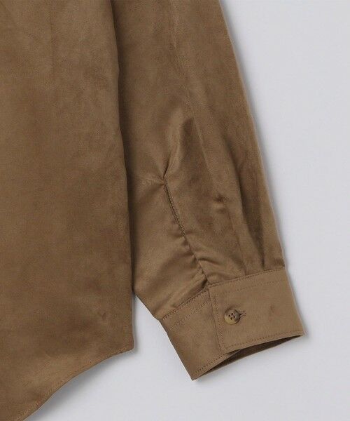 SHIPS / シップス シャツ・ブラウス | BENCH MARKING SHIRTS: ポリエステル フェイクスエード シャツ | 詳細6
