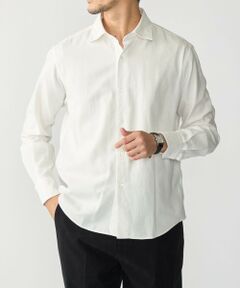 SHIPS / シップス シャツ・ブラウス | MADE IN JAPAN ワイドカラー ヘリンボーン ネル シャツ