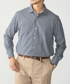 SHIPS / シップス シャツ・ブラウス | MADE IN JAPAN ワイドカラー チェック ネル シャツ