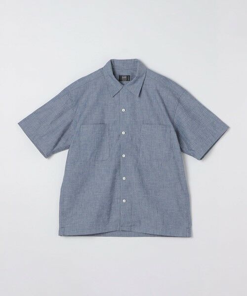 SHIPS / シップス シャツ・ブラウス | IKE BEHAR: USA CHAMBRAY OVER SHIRT（ライトブルー）