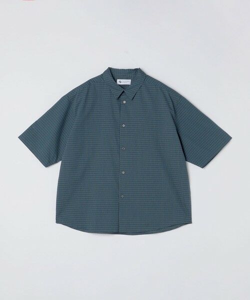 SHIPS / シップス シャツ・ブラウス | WEB限定｜オーバーサイズ チェック ショートスリーブ シャツ（ネイビー）