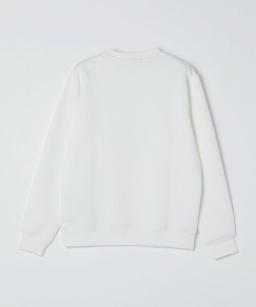 SHIPS / シップス カットソー(半袖以外) | SHIPS: 膨れ ジャカード ロングスリーブ Tシャツ 26AW | 詳細8