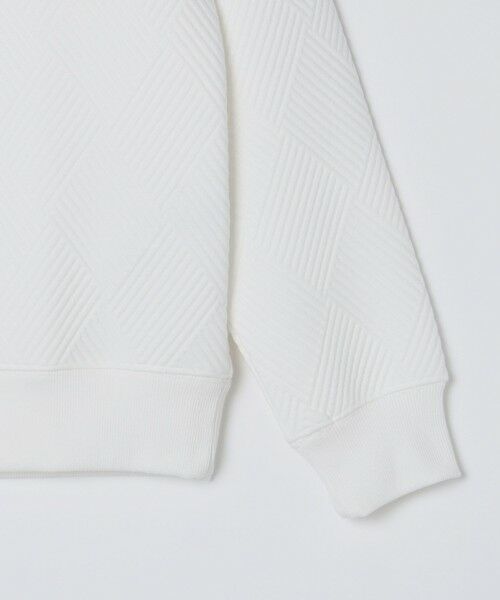 SHIPS / シップス カットソー(半袖以外) | SHIPS: 膨れ ジャカード ロングスリーブ Tシャツ 26AW | 詳細11