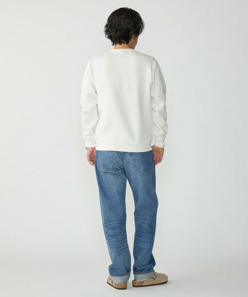 SHIPS / シップス カットソー(半袖以外) | SHIPS: 膨れ ジャカード ロングスリーブ Tシャツ 26AW | 詳細3