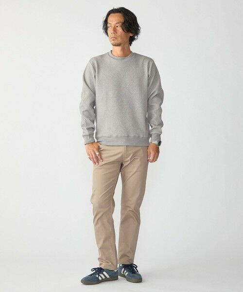 SHIPS / シップス カットソー(半袖以外) | SHIPS: 膨れ ジャカード ロングスリーブ Tシャツ 26AW | 詳細13
