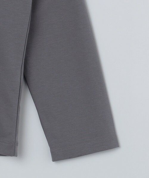 SHIPS / シップス カットソー(半袖以外) | 【WEB限定】SHIPS:〈手洗い可能〉100/2 クロスネック ビズ ロングスリーブ Tシャツ | 詳細7
