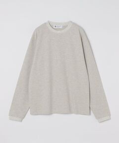 SHIPS / シップス カットソー（半袖以外） | City Ambient Products: ブラッシュド ワッフル ロングスリーブ