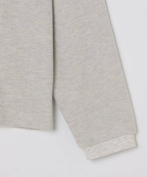SHIPS / シップス カットソー（半袖以外） | City Ambient Products: ブラッシュド ワッフル ロングスリーブ | 詳細2