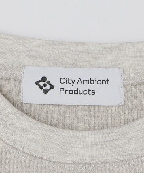 SHIPS / シップス カットソー（半袖以外） | City Ambient Products: ブラッシュド ワッフル ロングスリーブ | 詳細3
